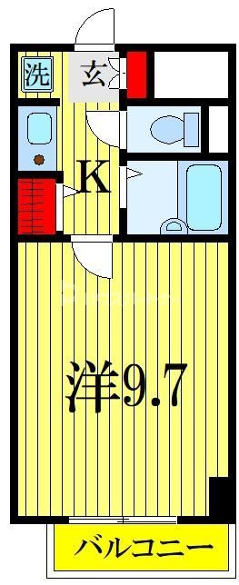 プラザ真砂の間取り