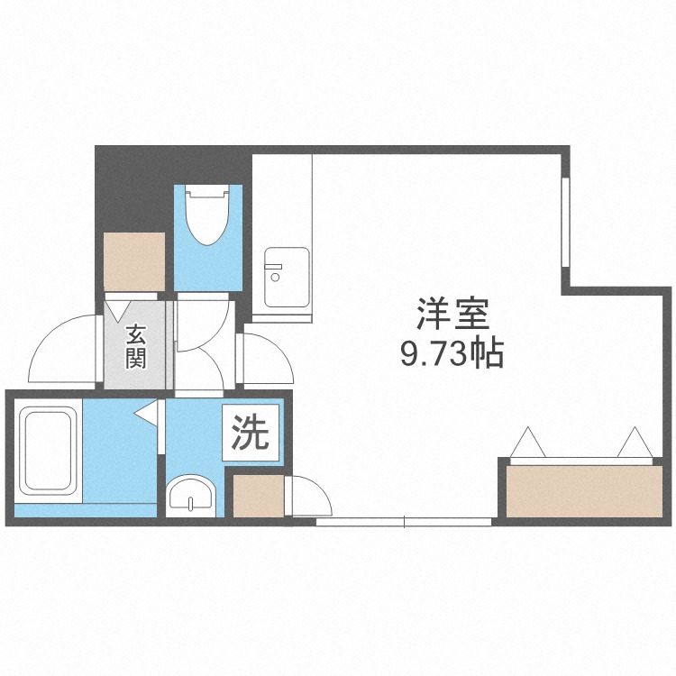 パレス椿の間取り