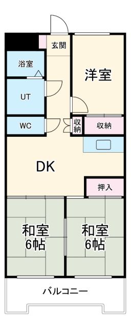 ビックベン旗屋ビルの間取り