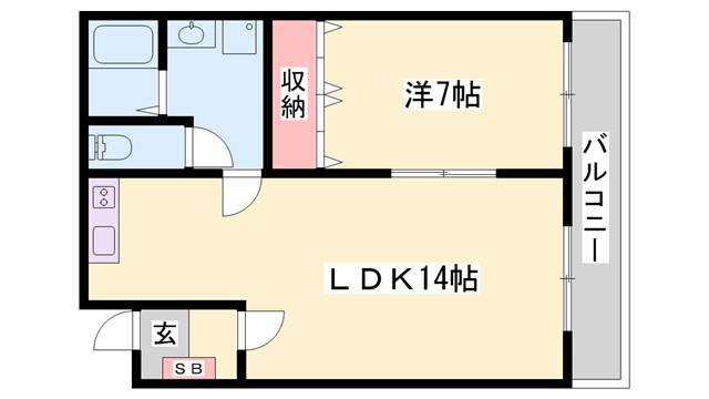 シティライフ北条の間取り