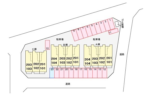 【鹿児島市中山のアパートのその他】