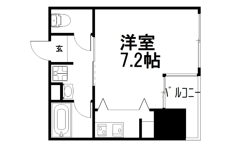 【プロスペクト下鴨の間取り】