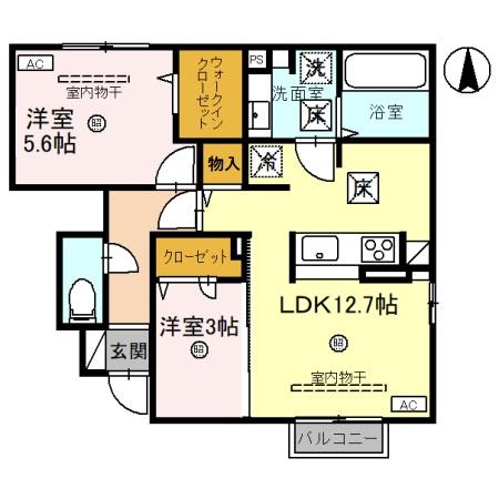 エステーイグレックの間取り