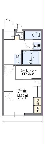 【レオパレスベルハイム笠山の間取り】