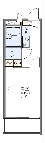 レオパレスフォレストの間取り