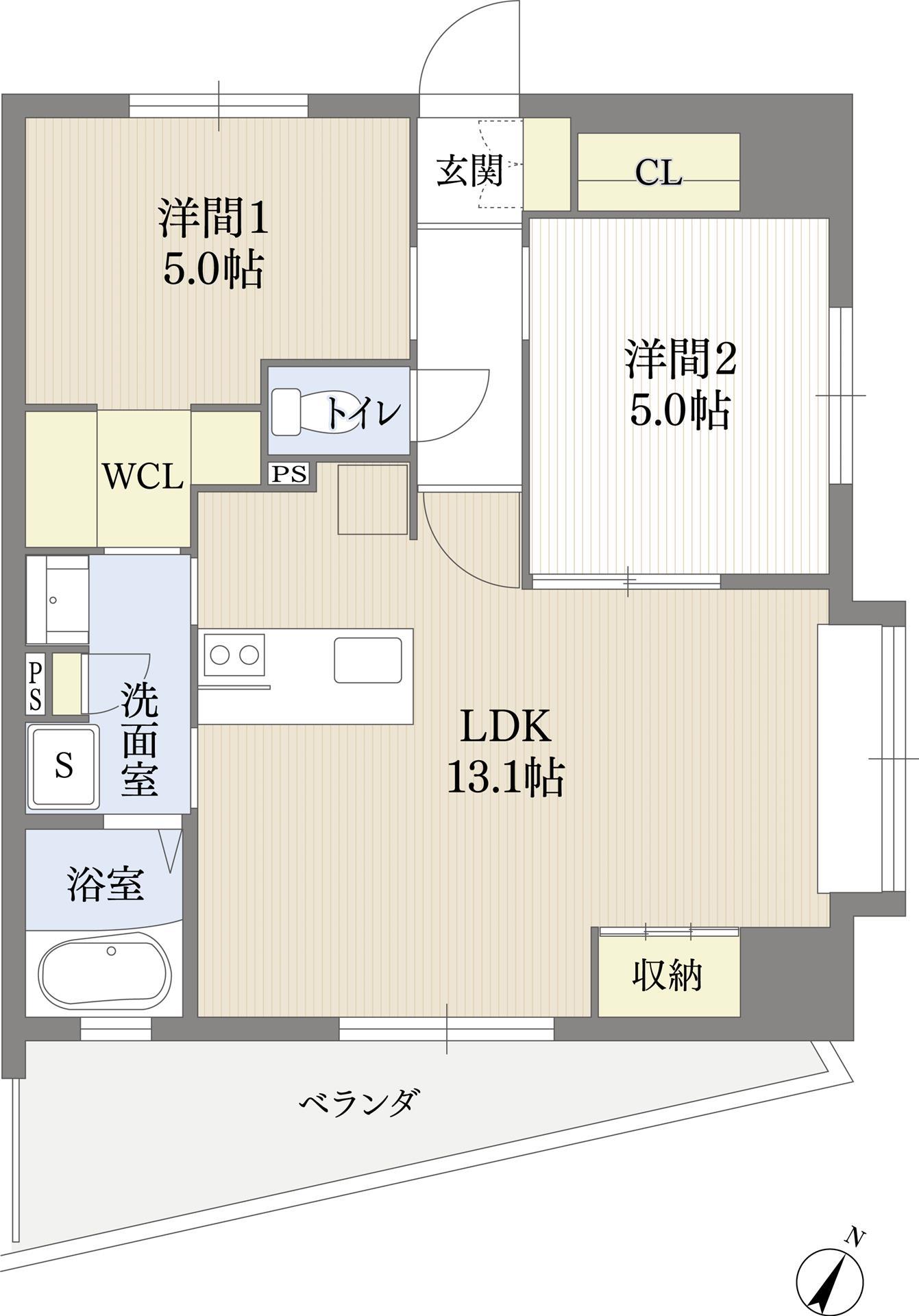 Ｆ／Ｂｌｏｏｍの間取り