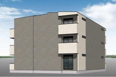 　建物外観　完成予想図