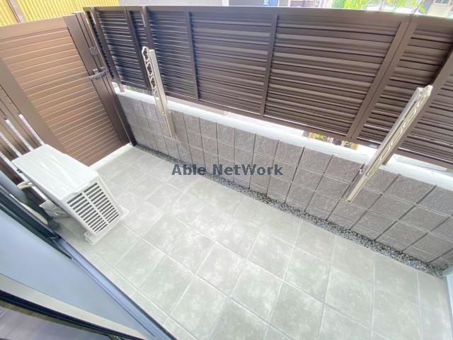 バルコニー　101号室