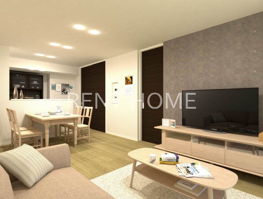 居室・リビング　完成予想図です