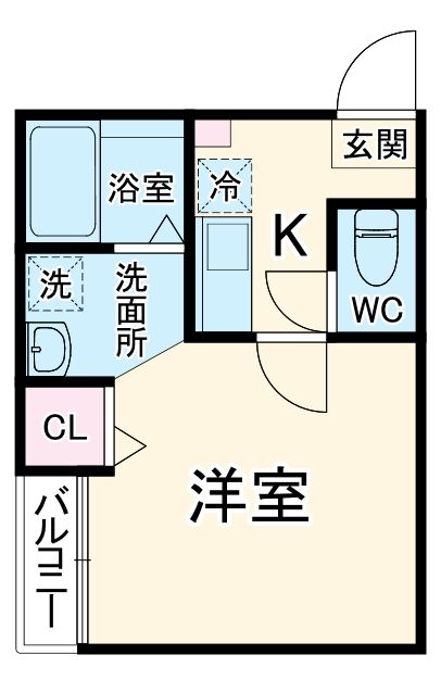 ヴィラート西大宮の間取り