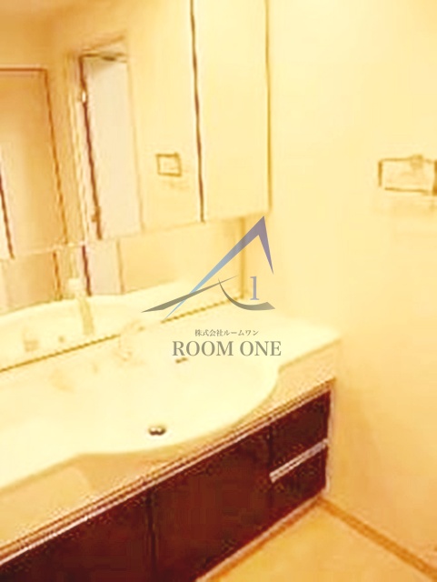 洗面設備　洗面台です。