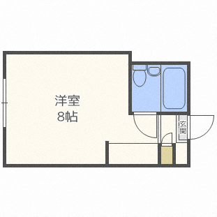 シャンボール札幌の間取り