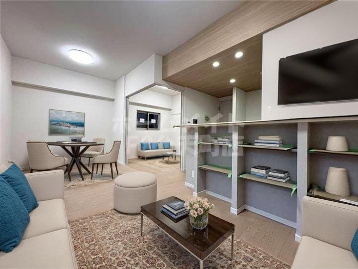 居室・リビング　※CGで家具を配置したもので家具は含まれません。