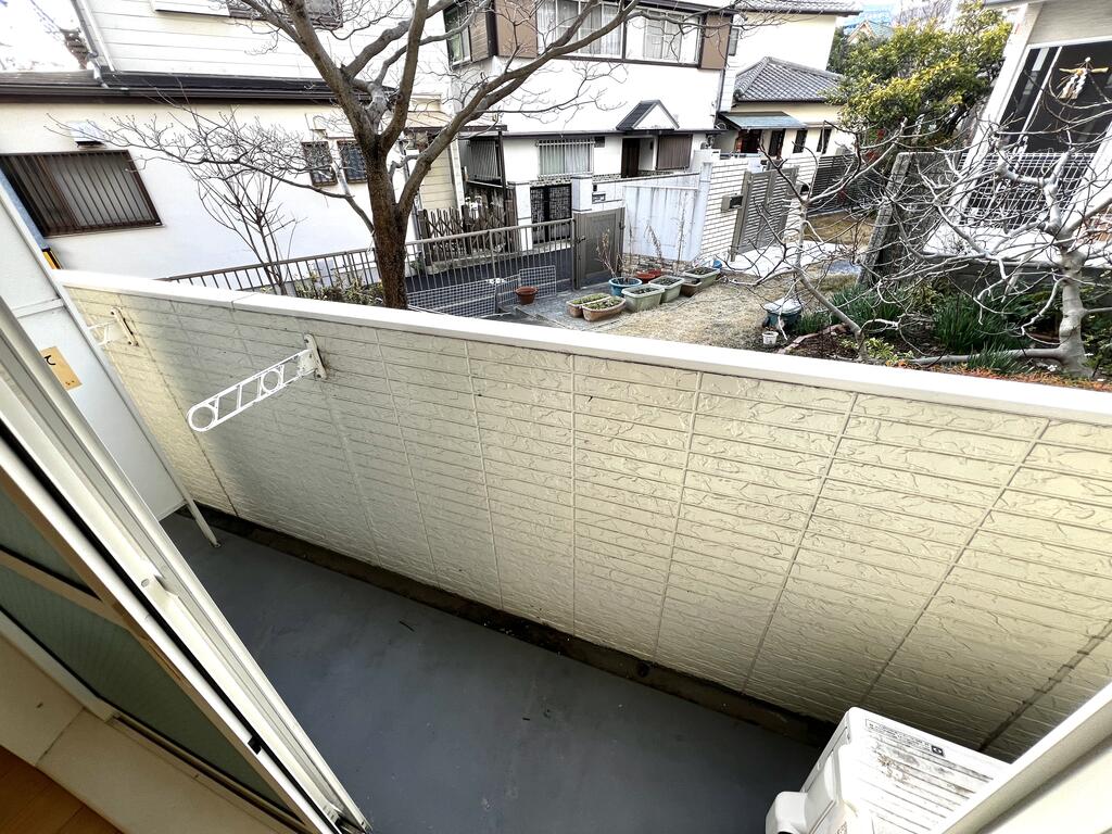 バルコニー　西向きバルコニー