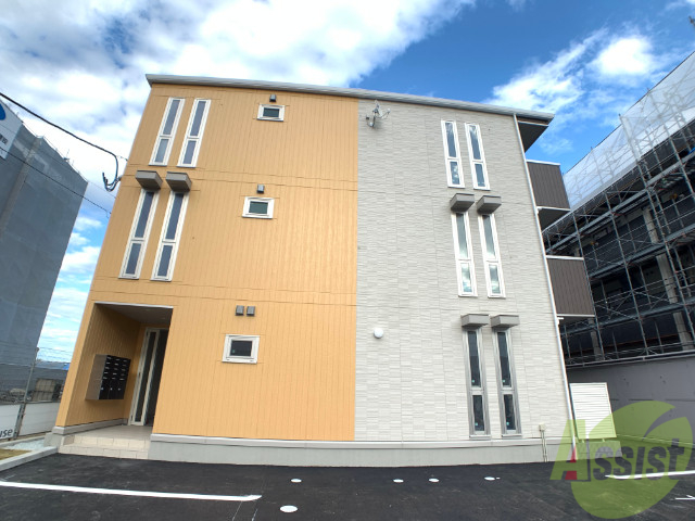 建物外観　仙台市太白区あすと長町３「Ｄ－ｒｏｏｍ　Ｌｅｍｏｎ」
