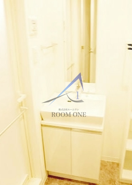 洗面設備　洗面台です。