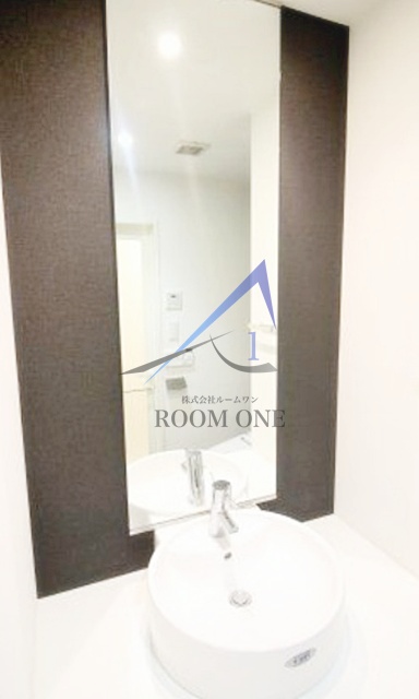 洗面設備　洗面台です。