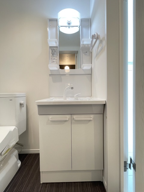 洗面設備　同施工会社参考写真です