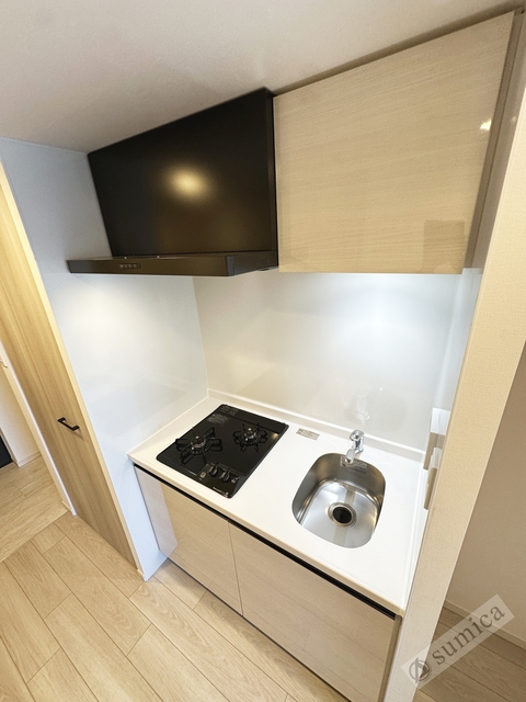 キッチン　２口システムキッチン・お料理もグレードアップ♪♪