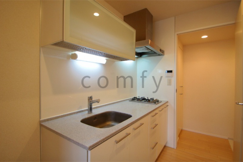 キッチン　システムキッチン二口コンロ