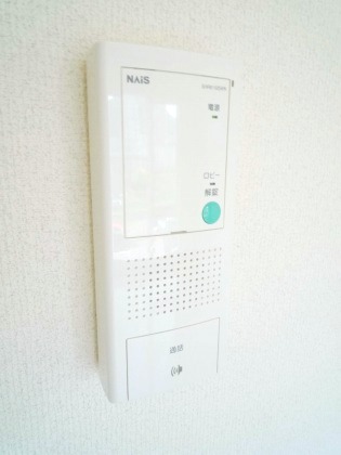 セキュリティ　モニター付きインターホンです♪