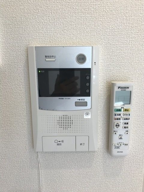 セキュリティ　☆安心のTVモニタ付きインターホン☆