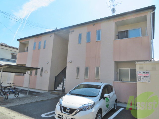 建物外観　名取市増田４丁目５－３４－７（アムール８番館）