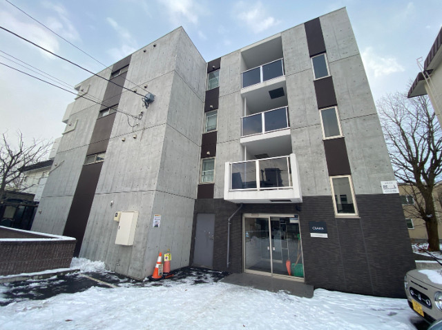 建物外観　札幌市中央区南９条西「クラリス南９条」