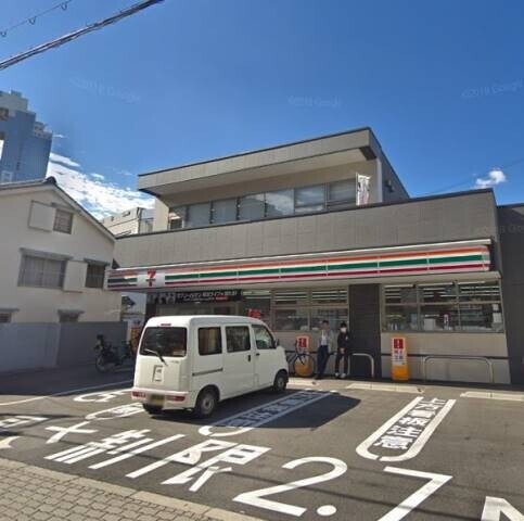 コンビニ　セブン-イレブン 大阪中津南店（コンビニ）まで413m