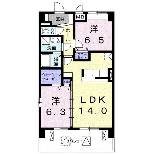 2LDK Mansion in Chikusa-ku, Nagoya, Aichi — photo 2 of 3