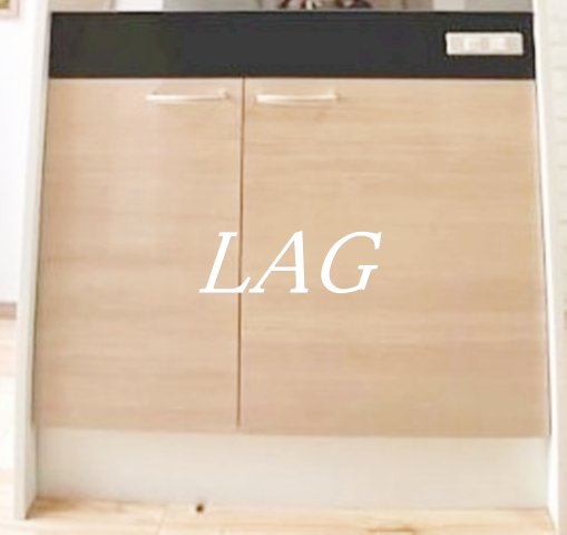 収納　キッチン下収納です。