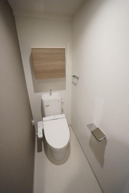 トイレ　ゆったりとした空間のトイレです