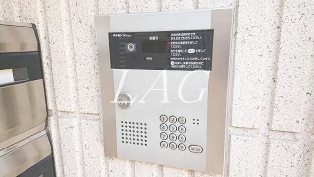 セキュリティ　オートロックです。