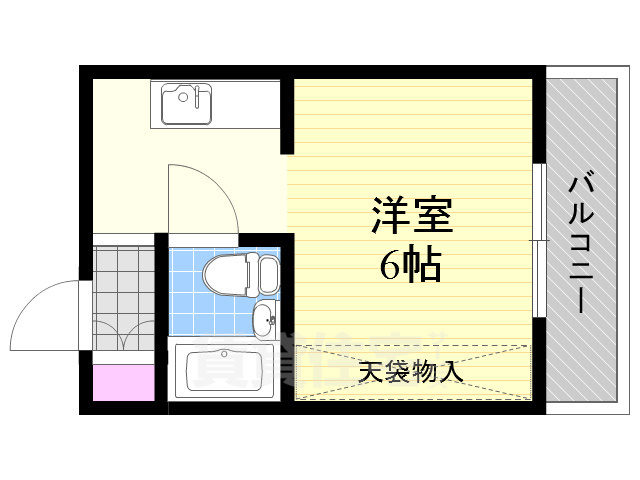 中山ハイツの間取り写真