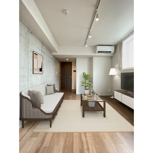 居室・リビング　家具・調度品等はＣＧ加工です。実際の賃貸住居には含まれません