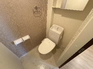 リバーヒルズ雀の宮3丁目新築アパートのトイレ写真