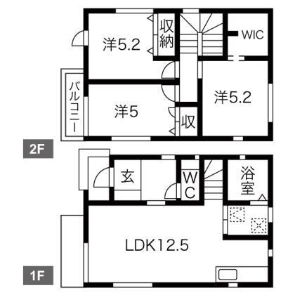 フォレストコートD棟の間取り写真