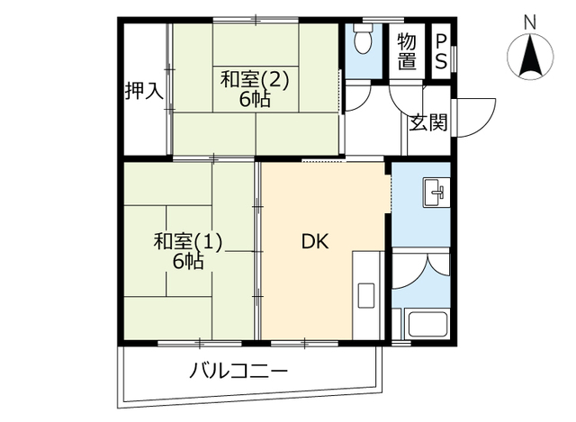 UR戸頭の間取り写真