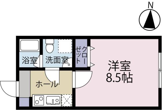 アミティ館内二番館の間取り写真