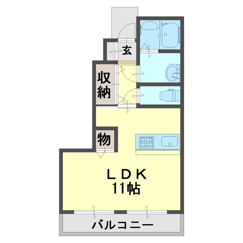 グランモア土山の間取り