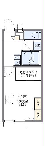 レオパレス良栄の間取り