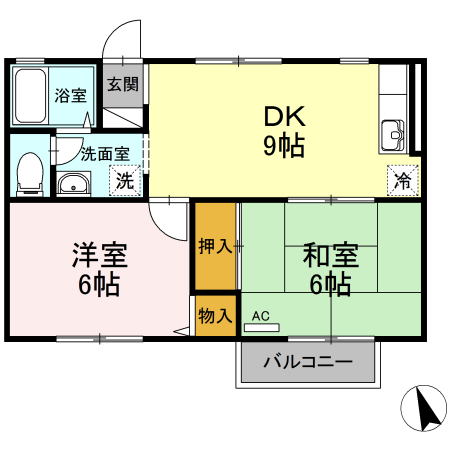 メゾンルミエールの間取り