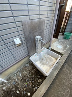 その他設備　外での水道利用ができます♪