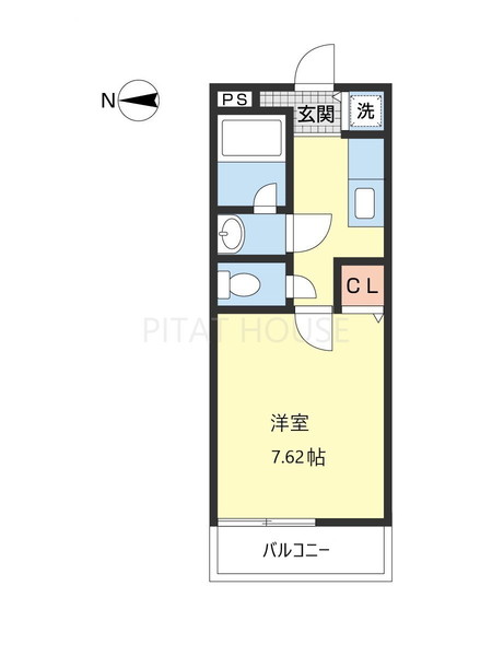 【フジパレス秋月３３の間取り】