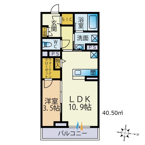 彩雲の間取り