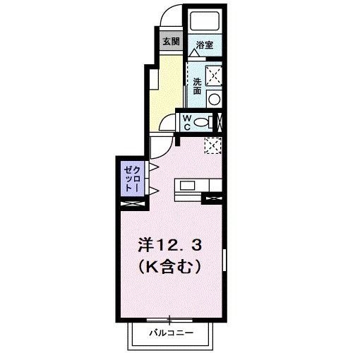 【プラシード・IIの間取り】