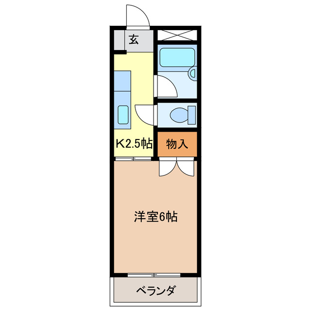 クイーンズコートＤ棟の間取り