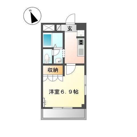 碧南市天王町のマンションの間取り