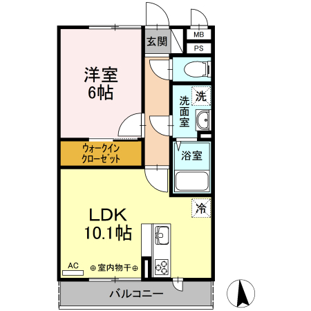 BLESS戸塚弥生台の間取り