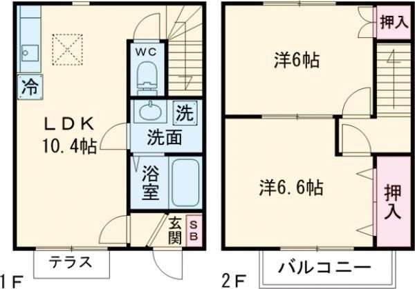 レイクウッドの間取り